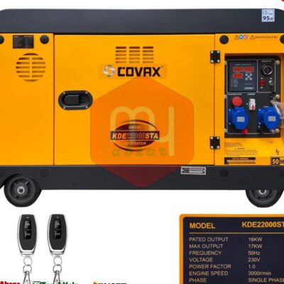 دیزل ژنراتور 22 کیلووات ریموت استارتی سوپر سایلنت KDE22000STA
