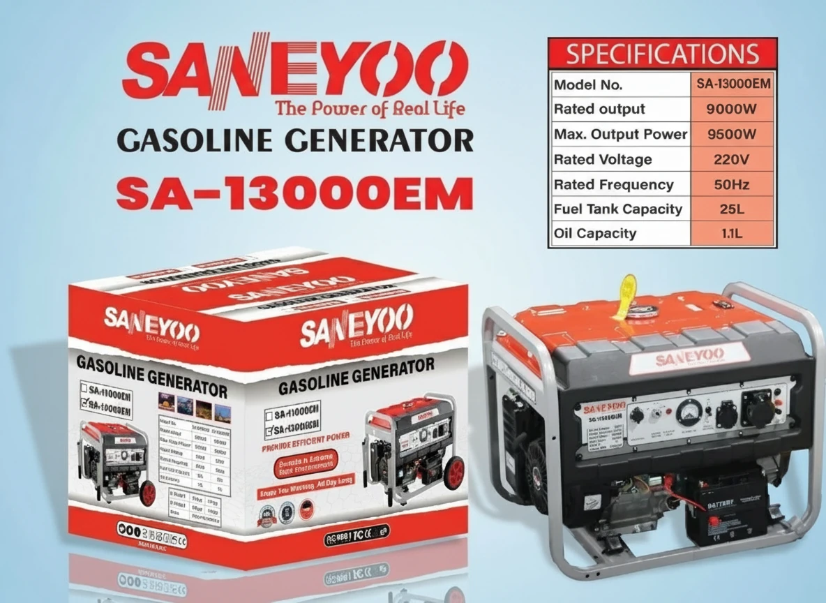 چگونه موتور برق 10 کیلو وات سانیو را انتخاب کنیم؟ نکات مهم چیست؟