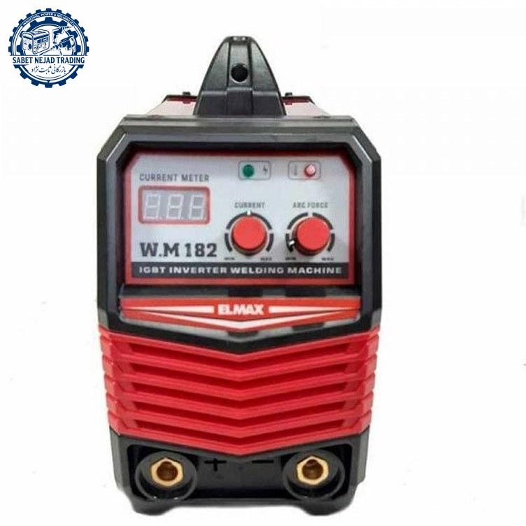 اینورتر جوشکاری 180 آمپر المکس مدل W.M182 اینورتر جوشکاری 180 آمپر المکس مدل W.M182
