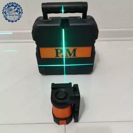 خرید تراز لیزری نور سبز دو خط PM