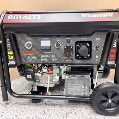 موتور برق 10 کیلووات رویالتی بنزینی تکنولوژی ژاپن مدل RT 15800WHE استارتی